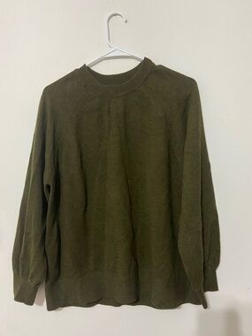 Women’s Olive Green Crewneck